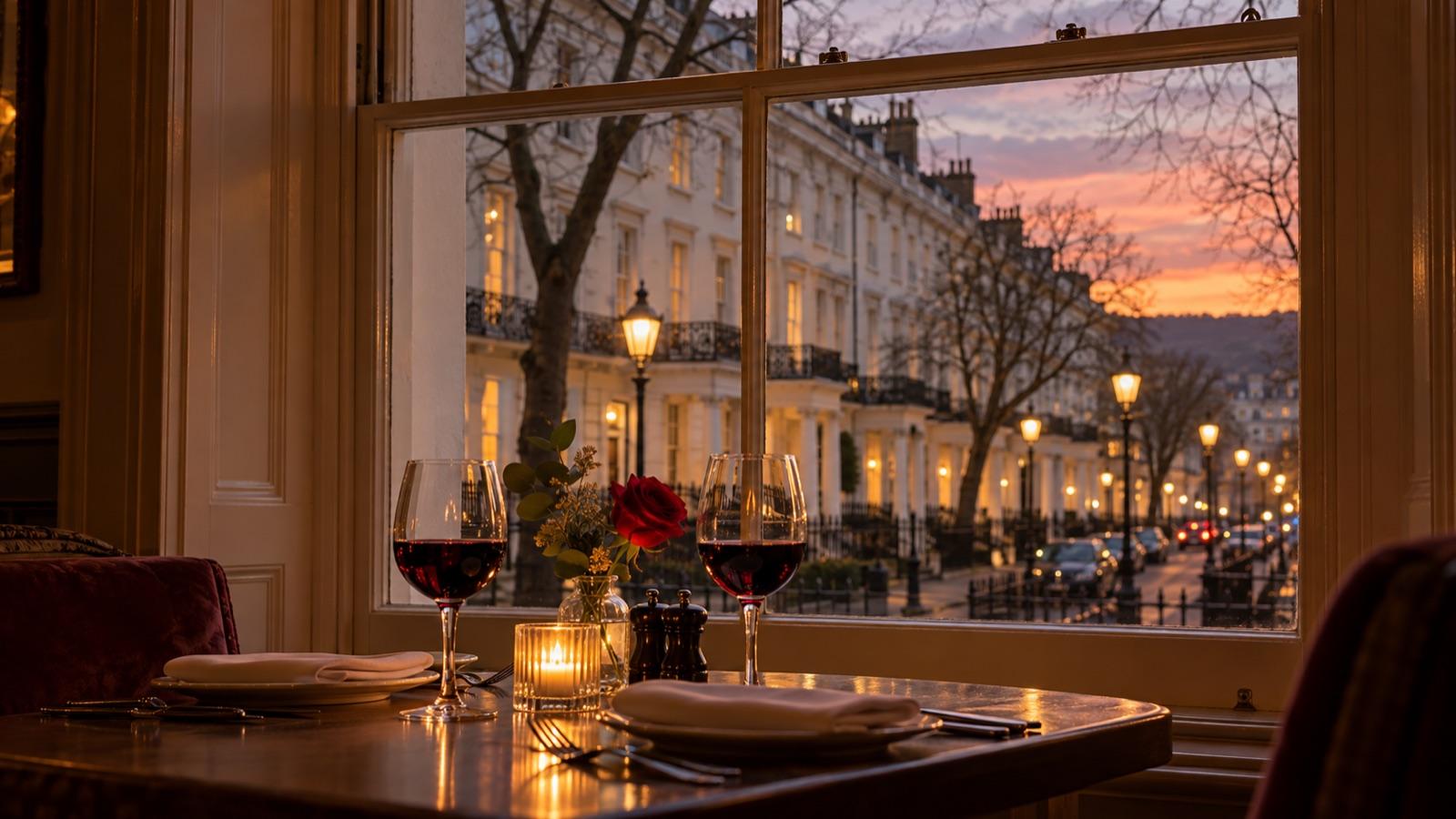 Valentine's Day in Cheltenham 2027: Dinner and Flowers