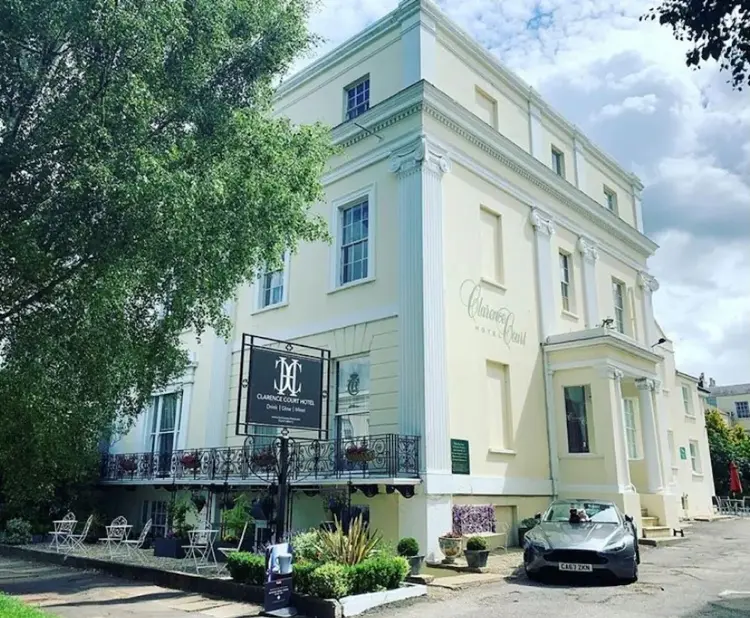 Clarence Court Hotel on Clarence Square, Cheltenham