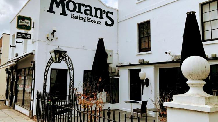 Moran's Eating House on Bath Road, Cheltenham