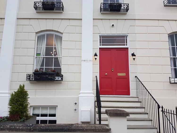 The Portland, a late Georgian guesthouse on Portland Street, Cheltenham