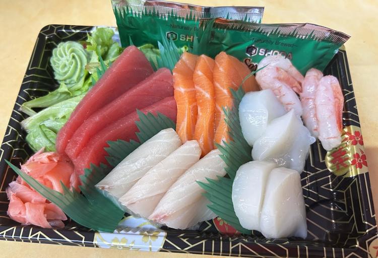Wakame noodle and sushi bar on the High Street, Cheltenham