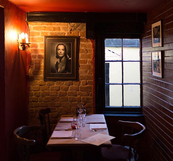 Inside Petit Coco Bistro on Bath Street, Cheltenham